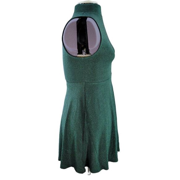 WildāFableāSleevelessĀ LurexāFitā&āFlareāDressāSzāXS - Picture 2 of 7